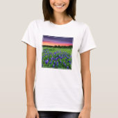 Bloemen | Blauwbijen in Sunset Texas T-shirt (Voorkant)