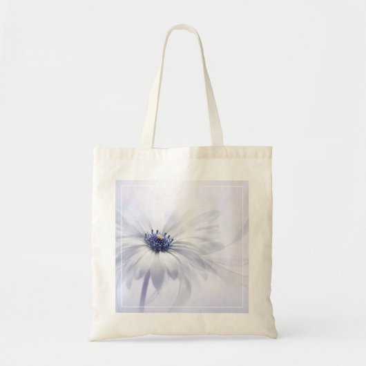 Bloemen | Bleke Paarse ventilator Tote Bag (Voorkant)