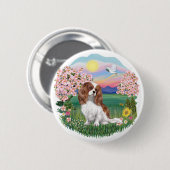 Bloemen - Blenheim Cavalier Ronde Button 5,7 Cm (Voorkant /achterkant)
