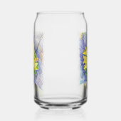 Bloemen Blikvorm Glas (Links)