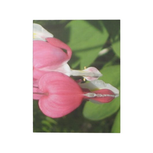 Bloemen Bloedend Hart - Foto Notitieblok 40 pagina (Linkerzijde)