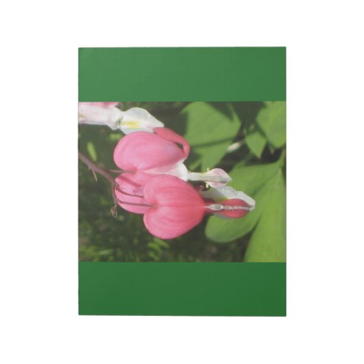 Bloemen Bloedend Hart - Foto Notitieblok 40 pagina (Linkerzijde)