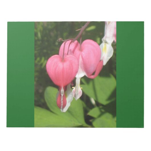 Bloemen Bloedend Hart - Foto Notitieblok 40 pagina (Voorkant)