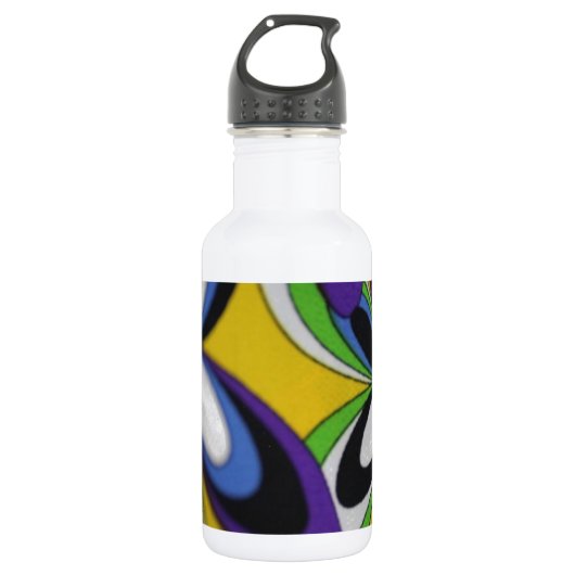 Bloemen Bloei Waterfles (Voorkant)