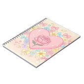 Bloemen bloeien in het hart - Natasha Us Notitieboek (Linkerzijde)