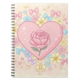 Bloemen bloeien in het hart - Natasha Us Notitieboek