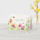 Bloemen bloeien  kaart (Gele Bloem)