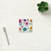 Bloemen bloeien lente en zomer post-it® notes (Kantoor)