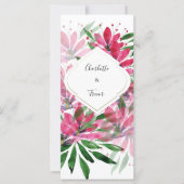 Bloemen bloeien Origineel Kunstwerk Waterverf Kaar Kaart (Voorkant)