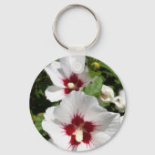 bloemen bloeien sleutelhanger (Achterkant)