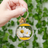 bloemen bloeien sleutelhanger (Hand)