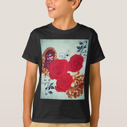 Bloemen bloeien t-shirt (Voorkant)