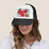 Bloemen bloeien trucker pet (In situ)