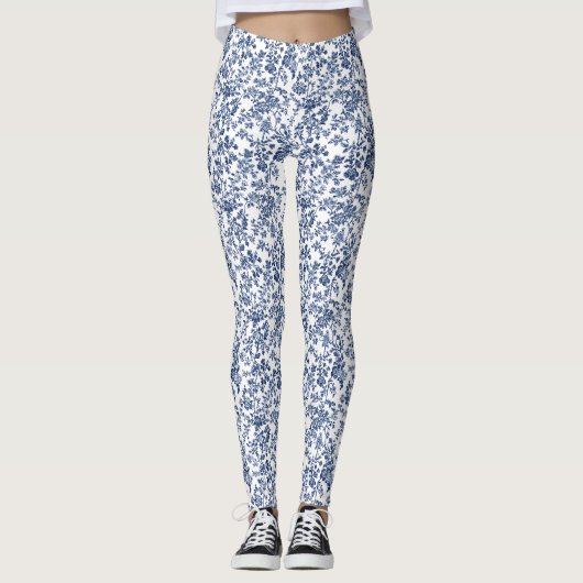 Bloemen bloeien voor hun eigen plezier leggings (Voorkant)
