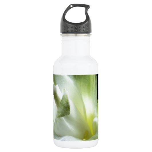bloemen bloeien witte Liefde Kus Make-up Waterfles (Voorkant)