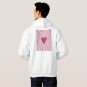 Bloemen Bloem behang Bloem Hoodie (Achterkant volledig)