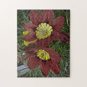 bloemen bloem legpuzzel (Verticaal)