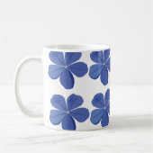 Bloemen Bloemblaadjes Plumbago Koffiemok (Links)