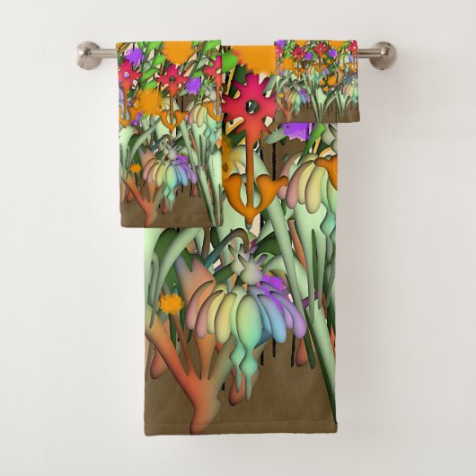 Bloemen Bloemen Bad Handdoek (Insitu)
