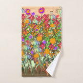 Bloemen Bloemen Bad Handdoek (Handdoek)