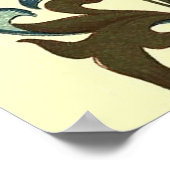 Bloemen Bloemen Bloemen Behang Art Nouveau  Poster (Hoek)