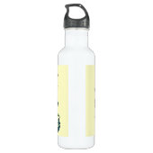 Bloemen Bloemen Bloemen Behang Art Nouveau  Waterfles (Achterkant)