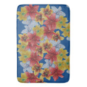 bloemen bloemen bloemen bloemen bloemen badmat (Voorkant Verticaal)