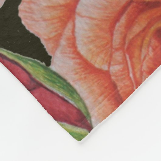 bloemen bloemen bloemen bloemen bloemen bloemen bl fleece deken (Hoek)