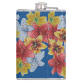 bloemen bloemen bloemen bloemen bloemen heupfles (Achterkant)