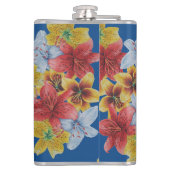 bloemen bloemen bloemen bloemen bloemen heupfles (Achterkant)