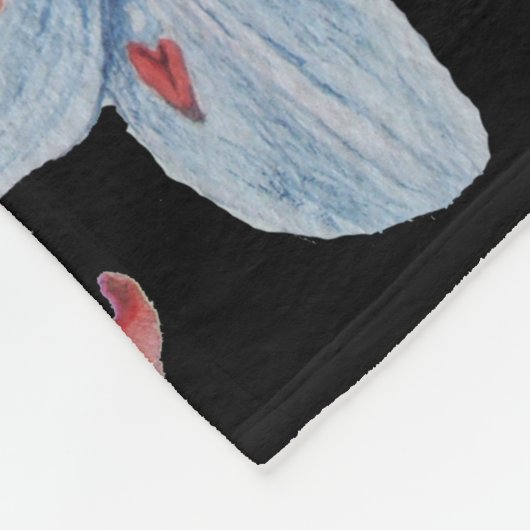 bloemen bloemen bloemen bloemen fleece deken (Hoek)