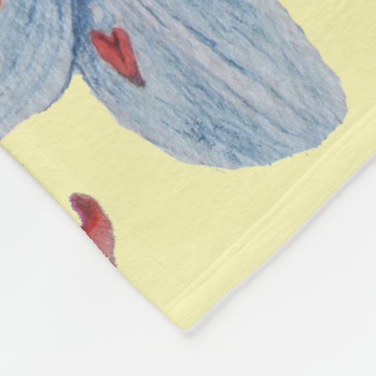 bloemen bloemen bloemen bloemen fleece deken (Hoek)