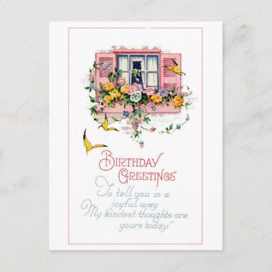 bloemen bloemen bloemen briefkaart (Voorkant)