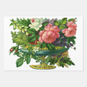  bloemen, bloemen, bloemen inpakpapier vel (Voorkant 2)