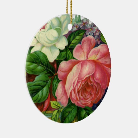  bloemen, bloemen, bloemen keramisch ornament (Rechts)