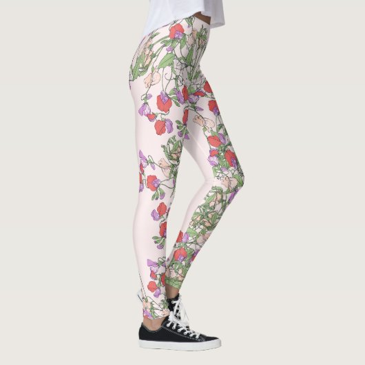 bloemen bloemen bloemen Leggings (Rechts)