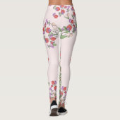 bloemen bloemen bloemen Leggings (Achterkant)