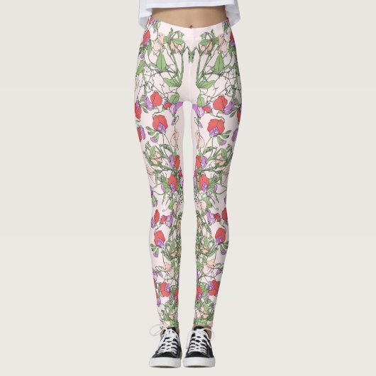  bloemen bloemen bloemen Leggings (Voorkant)