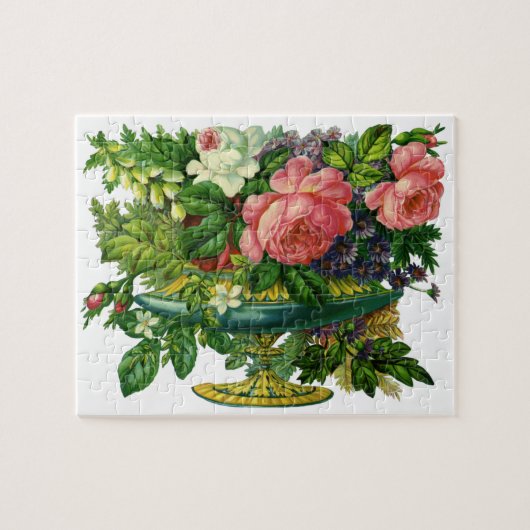  bloemen, bloemen, bloemen legpuzzel (Horizontaal)