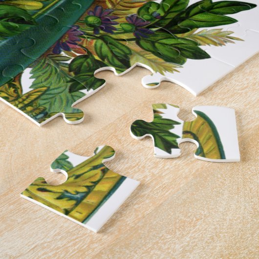  bloemen, bloemen, bloemen legpuzzel (Zijkant)