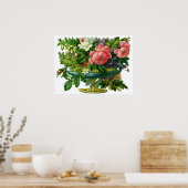  bloemen, bloemen, bloemen poster (Keuken)