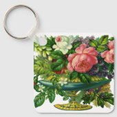 bloemen, bloemen, bloemen sleutelhanger (Voorkant)