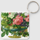 bloemen, bloemen, bloemen sleutelhanger (Achterkant)