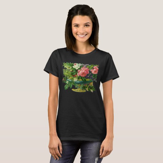  bloemen, bloemen, bloemen t-shirt (Voorkant volledig)