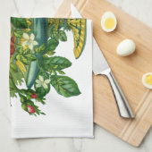 bloemen, bloemen, bloemen theedoek (Quarter Fold)