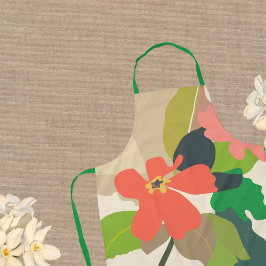 Bloemen Bloemen Bloemist Bloemen Schort