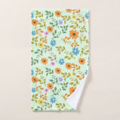 Bloemen  bloemen cottagecore bad handdoek (Handdoek)