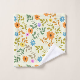 Bloemen bloemen cottagecore bad handdoek