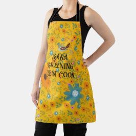 Bloemen bloemen cottagecore schort