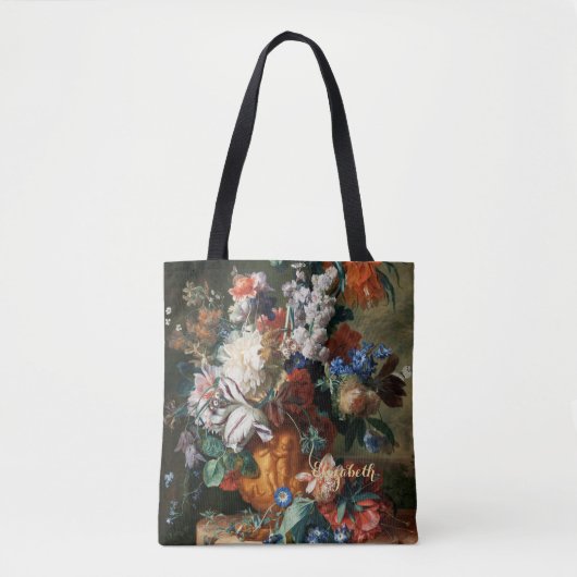 Bloemen  Bloemen Fine Art Custom Monogrammed Tote Bag (Voorkant)